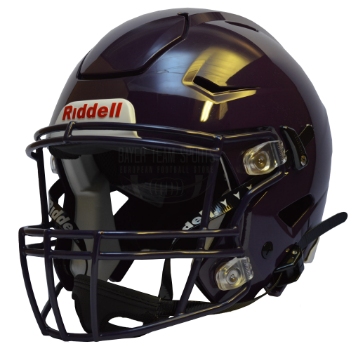 Riddell SpeedFlex Adult Football Helmet - Purple High Gloss ...